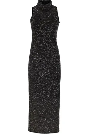 Max Mara Kleedjes, Dames, Zwart, M, Elegante Jurk voor Vrouwen