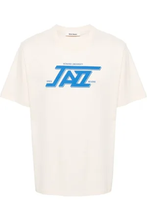 WALES BONNER Tops, Heren, , M, Ivory Jazz T-shirt