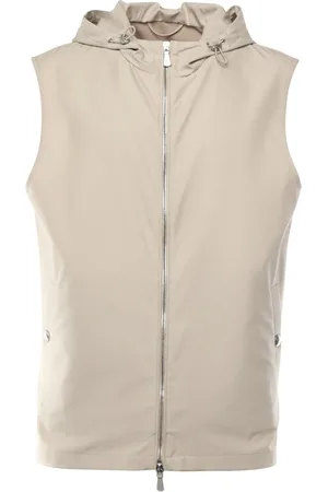 ELEVENTY Jassen, Heren, , M, Italiaanse Sweaters met volledige rits Zandkleur