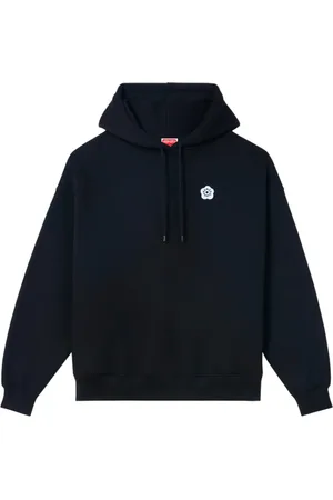 Kenzo Sweatshirts & Hoodies, Dames, Zwart, XS, Oversize Hoodie Boke Flower 2.0
