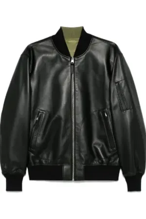 Mackage Jassen, Heren, Zwart, 2Xs, Leer, Jassen Zwart