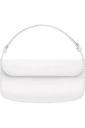 Courrèges Tassen, Dames, Wit, ONE Size, Witte Mesh Handtas Stijlvol Model