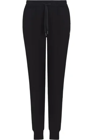 Armani Exchange Broeken, Dames, Zwart, M, Zwarte sportieve broek voor vrouwen