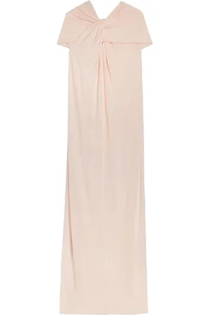 Jil Sander Kleedjes, Dames, Roze, M, Stijlvolle Mouwloze Jurk