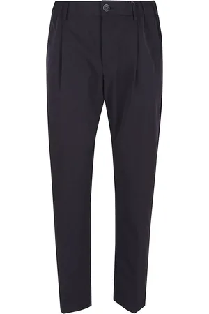 HERNO Broeken, Heren, Blauw, XL, Blauwe Broek voor Mannen