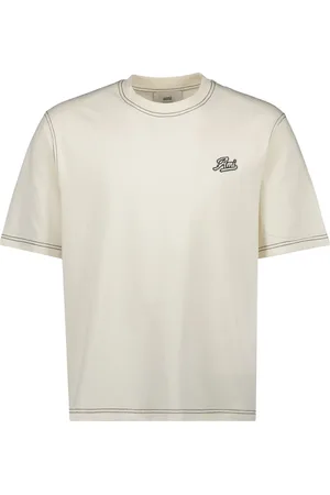 Ami Tops, Heren, , S, Katoen, Handtekening Katoenen T-shirt Lente-Zomer 2025