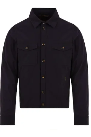 MOORER Jassen, Heren, Blauw, S, Blauwe Winterjas