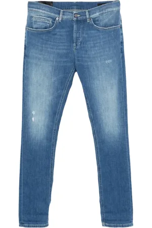 Dondup Jeans, Heren, Blauw, W38, Katoen, Skinny Fit Katoenen Jeans
