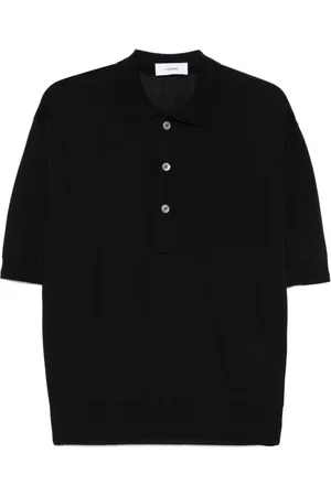 LARDINI Tops, Heren, Zwart, L, Zwarte T-shirts en Polos