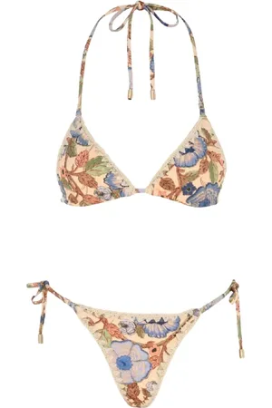 ZIMMERMANN Badkleding, Dames, Veelkleurig, M, Crochet Junie Bikini Set