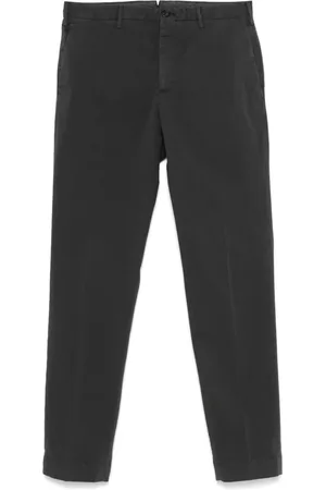 Incotex Broeken, Heren, Grijs, 3Xl, Donkergrijze Broek, Verborgen Sluiting, Zakken