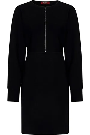 Max Mara Kleedjes, Dames, Zwart, S, Elegante Jurk voor Vrouwen