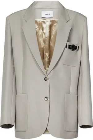 COPERNI Jassen, Dames, , S, Polyester, Jas met Metalen C-Knoop