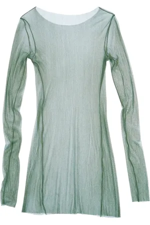 Cortana Tops, Dames, Groen, S, Tule, t de tul, top vert fonce