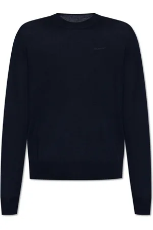 Isabel Marant Truien, Heren, Blauw, L, Wol, Sweater Basile