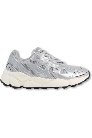 RUN OF Schoenen, Dames, Grijs, 41 EU, Metallica Sneakers