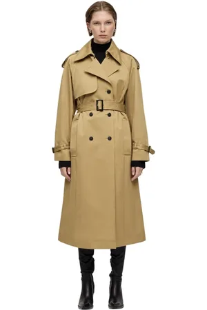 Ivy & Oak Mantels, Dames, , 3Xl, Leer, Trenchcoat