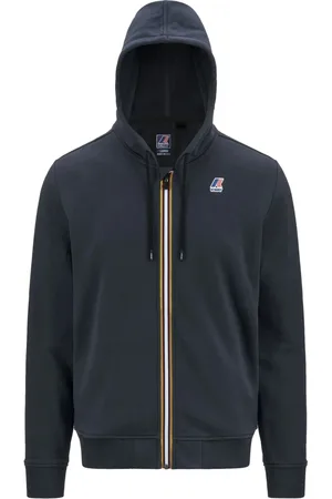 K-Way Sweatshirts & Hoodies, Heren, Blauw, M, Poly Cotton Jacket