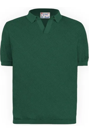 MC2 SAINT BARTH Truien, Heren, Groen, L, Mesh Sweaters voor Stijlvolle Look