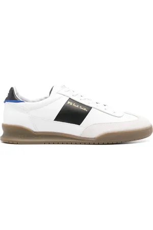 Paul Smith Schoenen, Heren, Wit, 44 EU, Witte Sneakers met Merkhiel