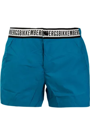 Bikkembergs Badkleding, Heren, Blauw, XL, Heren Mediterrane Blauwe Boxer Zwemkleding