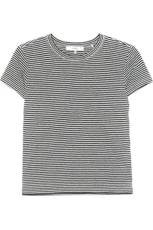 Frame Tops, Dames, Zwart, S, Linnen, Zwarte Linnen Baby Tee