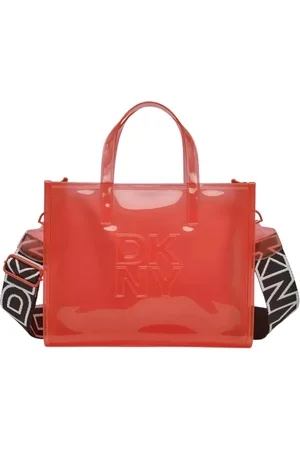 DKNY Tassen, Dames, Oranje, ONE Size, Elegante en veelzijdige Tote-tas