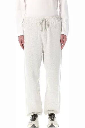 Y-3 Broeken, Heren, Grijs, S, Katoen, Retro Joggingbroek