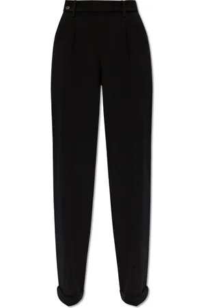 Zadig & Voltaire Broeken, Dames, Zwart, M, Pura Pleat-Front Broek