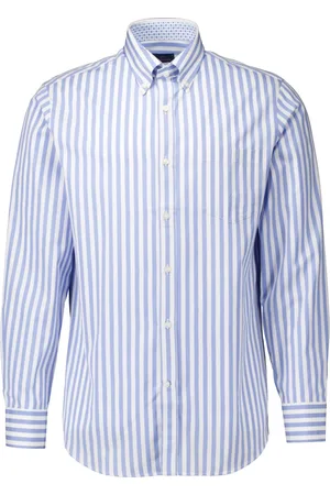 Paul & Shark Overhemden, Heren, Blauw, XL, Katoen, Long Sleeve Shirt