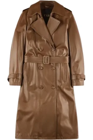 FAY Mantels, Dames, Bruin, M, Dames Trenchcoat