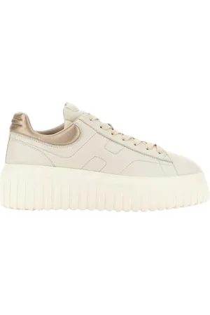 Hogan Schoenen, Dames, , 39 EU, Leer, H-Stripes Sneakers