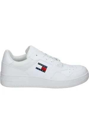 Tommy Hilfiger Schoenen, Heren, Wit, 44 EU, Sportsneakers