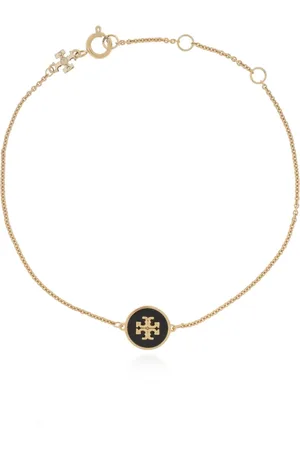 Tory Burch Accessoires, Dames, Geel, ONE Size, Leer, Kira Armband