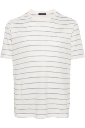 Paul & Shark Tops, Heren, , L, Linnen, Linnen Casual Shirt met Lange Mouwen