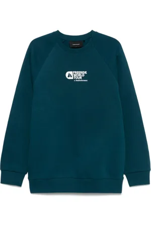 Peak Performance Sweatshirts & Hoodies, Heren, Groen, M, Katoen, FWT Logo Crew Heren