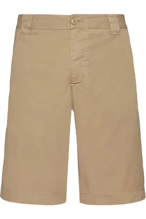 Woolrich Korte broeken, Heren, , W34, Katoen, Casual Geometrische Mini-shorts met Hoge Taille