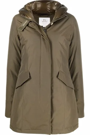 Woolrich Jassen, Dames, Groen, S, Z-Artic Parka Dag
