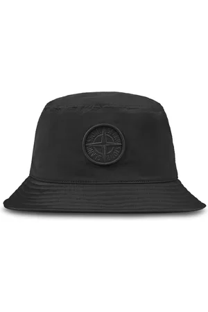 Stone Island Accessoires, Heren, Zwart, M, Katoen, Stijlvolle Hoed