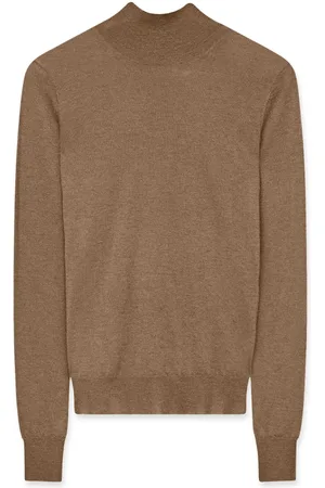 Joseph Truien, Dames, Bruin, L, Kasjmier, Cashair High Neck Jumper