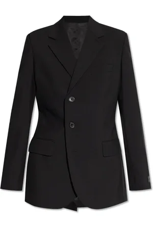Kenzo Jassen, Dames, Zwart, S, Wol, Wollen Blazer