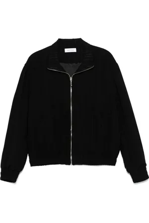 Ernest W. Baker Sweatshirts & Hoodies, Heren, Zwart, L, Zwarte rits vooraan elastische zoomjas