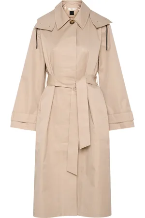 INWEAR Mantels, Dames, , S, Katoen, Waterdichte Trenchcoat