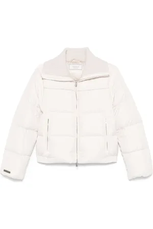 PESERICO SIGN Jassen, Dames, Wit, S, Stijlvolle Jas