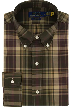 Ralph Lauren Overhemden, Heren, Groen, XL, Katoen, Casual Overhemd