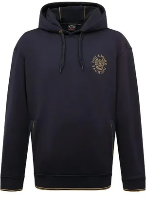 Paul & Shark Sweatshirts & Hoodies, Heren, Blauw, 2Xl, Katoen, Casual Katoenen Sweatshirt
