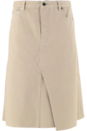 Tory Burch Rokken, Dames, , 2Xs, Denim, Denim Rok met Klassiek Vijfzakkenpatroon