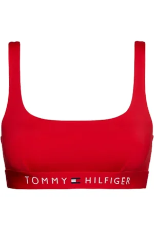 Tommy Hilfiger Badkleding, Dames, Rood, S, Bralette Badmode