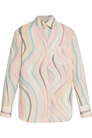 Paul Smith Blouses & Shirts, Dames, Veelkleurig, S, Katoen, Overhemd met zak