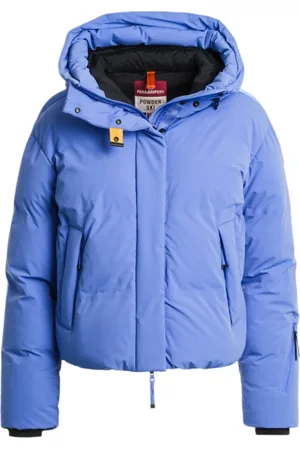 Parajumpers Jassen, Dames, Blauw, L, Geribbelde Winterjas